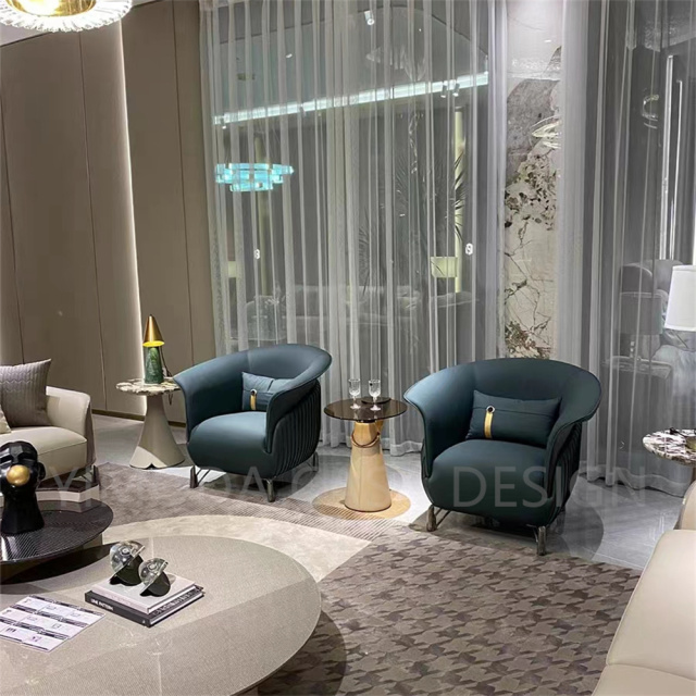 Modern Beige Leather 1-2-3 Seater Sofa Sofa Luxury Designer Hotel Living Room Furniture Beige Leather Straight Sofa Set