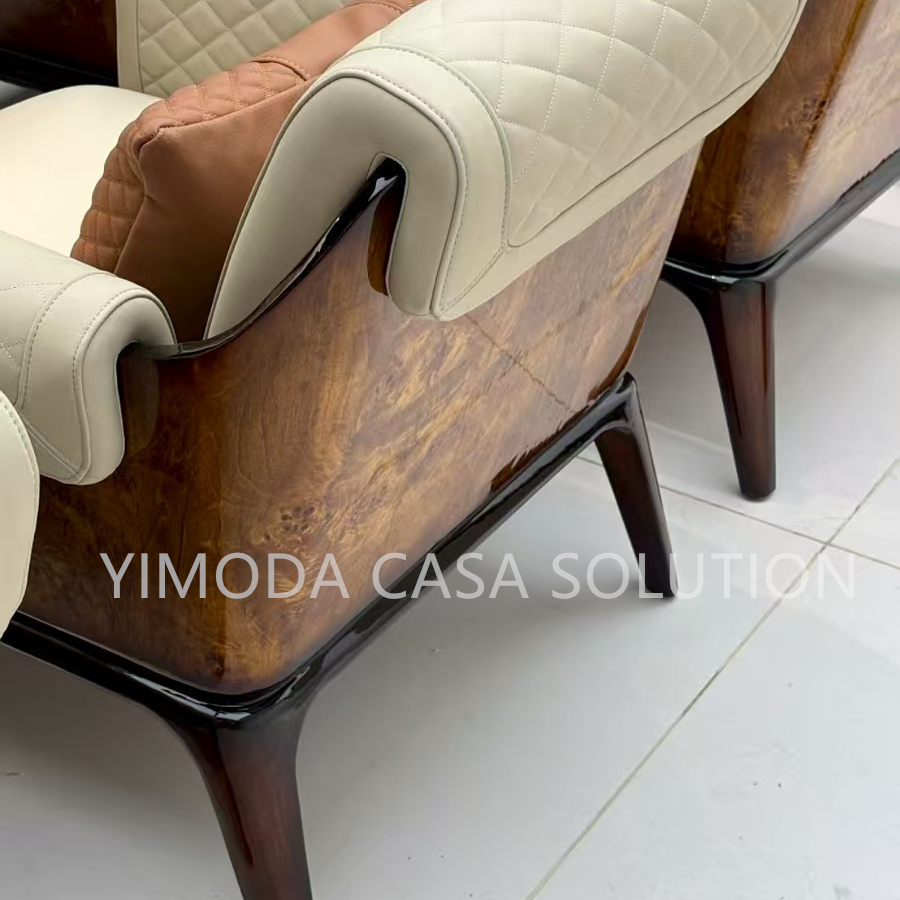 Modern Upholstery Living Room Furniture Living Room Villa Office armsofa High End Exclusive Luxury Home Tufted Armsofa