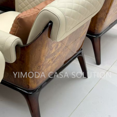 Modern Upholstery Living Room Furniture Living Room Villa Office armsofa High End Exclusive Luxury Home Tufted Armsofa