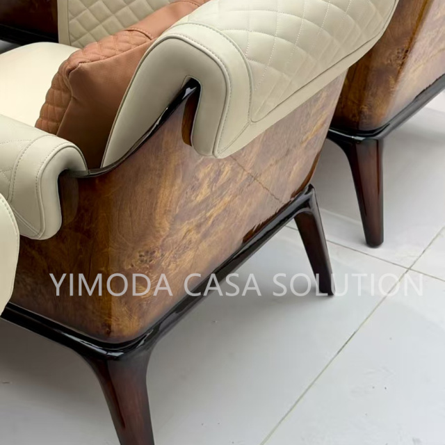 Modern Upholstery Living Room Furniture Living Room Villa Office armsofa High End Exclusive Luxury Home Tufted Armsofa