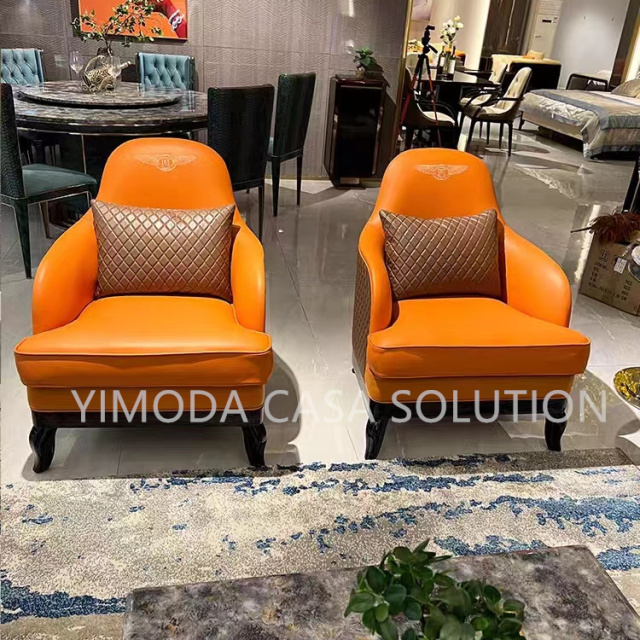 Modern Italian Luxury Design Modular Sofa Villa Living Room Furniture 1123 seater sofa living room Sofa Set