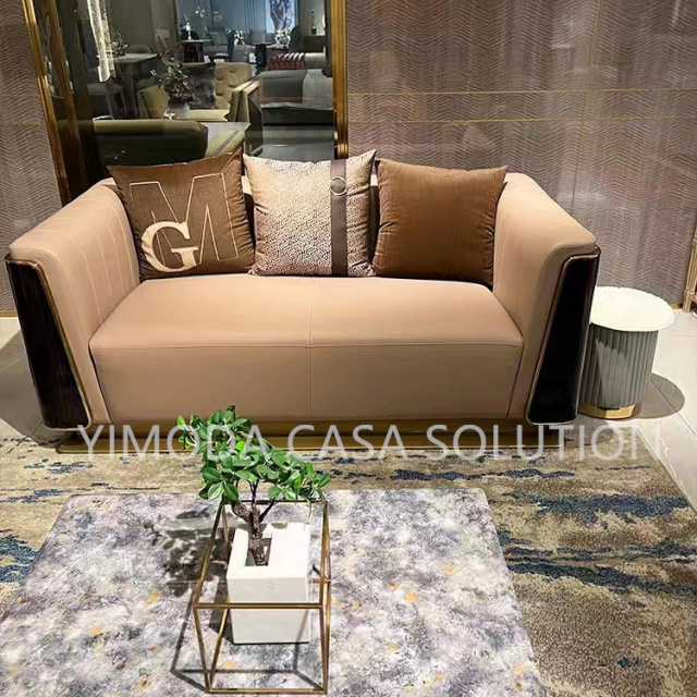 Modern Italian Luxury Design Modular Sofa Villa Living Room Furniture 1123 seater sofa living room Sofa Set