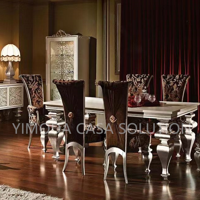Royal Luxury Bedroom Set Furniture Golden carved king Bed Series Classical European Luxurious king Size Purple Red Bed With Exquisite Workmanship