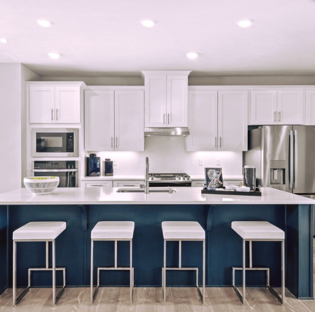 Customized Modern Classic Grey Shaker Lacquer Wood Plywood Kitchen Cabinets Set For Villa Modural Kitchen Cupboard