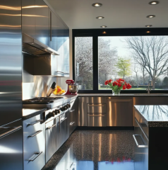 New Design White Lacquer Modern Kitchen Cabinet Modular Kitchen Cabinet For Home Furniture