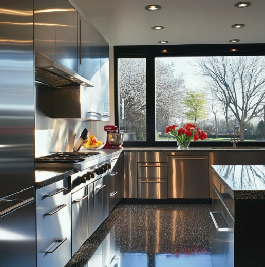 New Design White Lacquer Modern Kitchen Cabinet Modular Kitchen Cabinet For Home Furniture