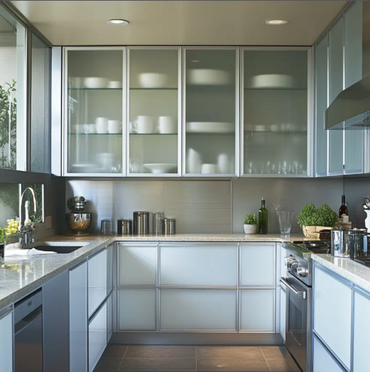New Design White Lacquer Modern Kitchen Cabinet Modular Kitchen Cabinet For Home Furniture