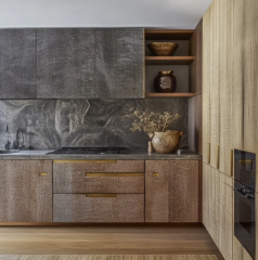 High Quality Plywood Kitchen Cabinet Island Granite Marble Decor Modern Kitchen Cabinets Villa