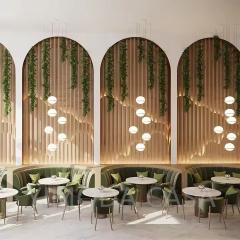 Modern Luxury Hotel Bar Chair and Table Set for Restaurant Furniture Western Restaurant Red Chairs Tables Coffee Shop Solid Wood Chairs