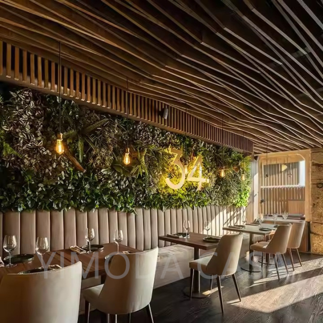 Custom Luxury Hotel Dining Table and Chairs High Quality Wood Restaurant Furniture for Commercial Use for Living Room Kitchen