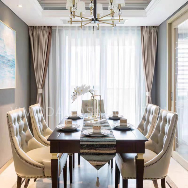 One Stop Interior Decor Furniture Villa Modern Reception yellow Velvet Couch 5 Star Hotel Lobby sofa Combination Dining room yellow velvet bar chairs