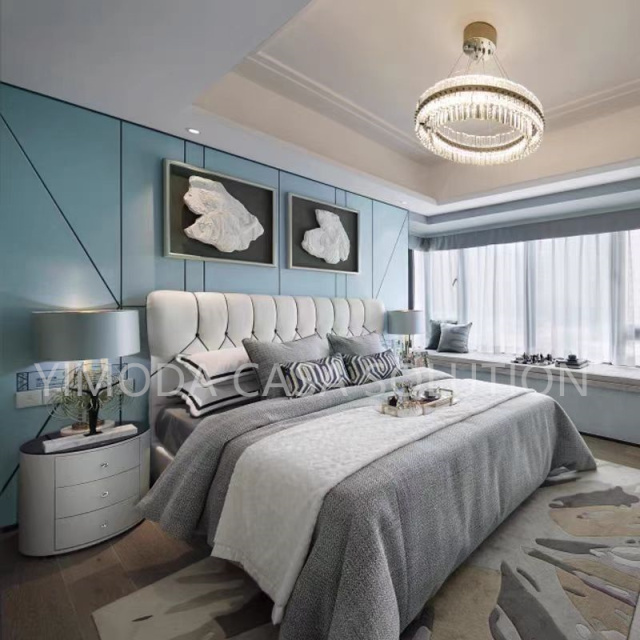 Modern Living Room Design Set Factory One Stop Furniture Sectional White leather chesterfield Sofa Chair Coffee Table