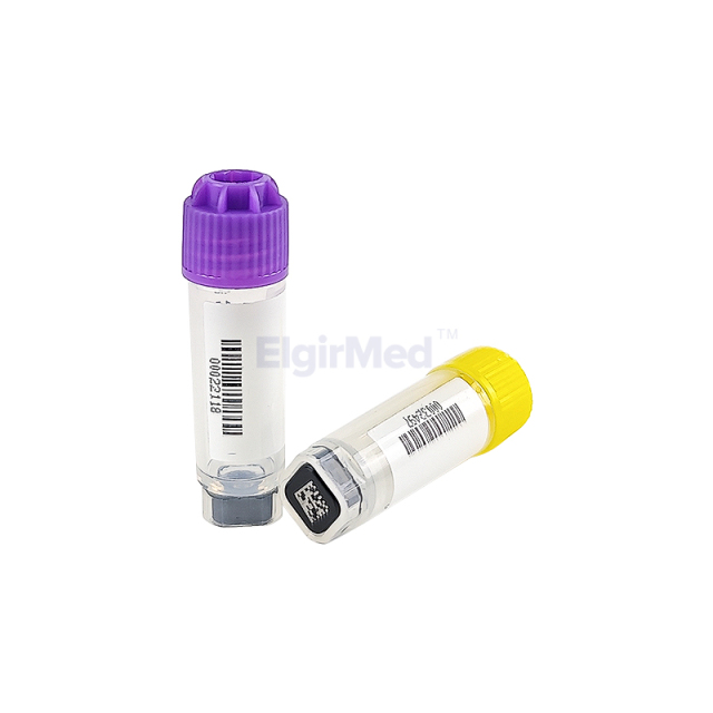 External Thread 2D Barcode Cryogenic Vials