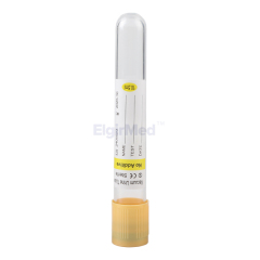 Yellow Top Blood Tube