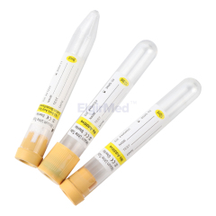 Yellow Top Blood Tube