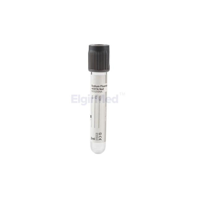 Grey  Blood Collection Tube