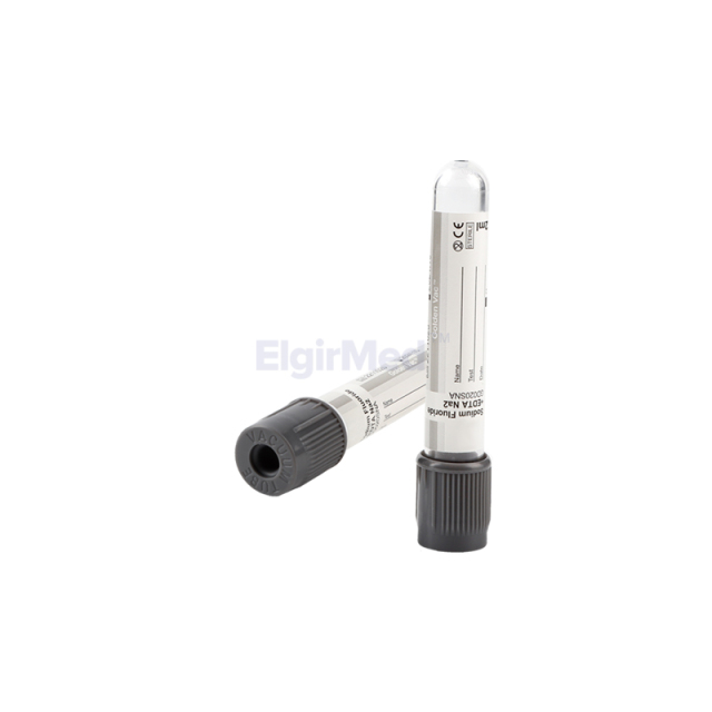 Grey  Blood Collection Tube