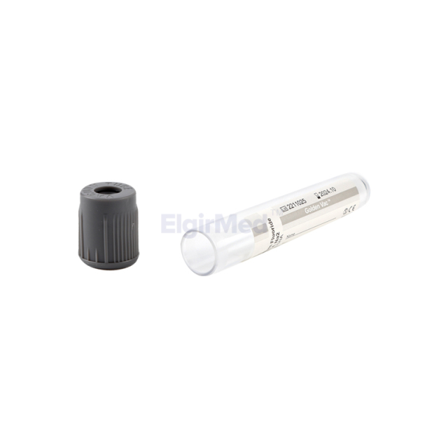 Grey  Blood Collection Tube