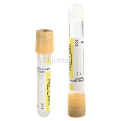 Anticoagulant Yellow Top Tube
