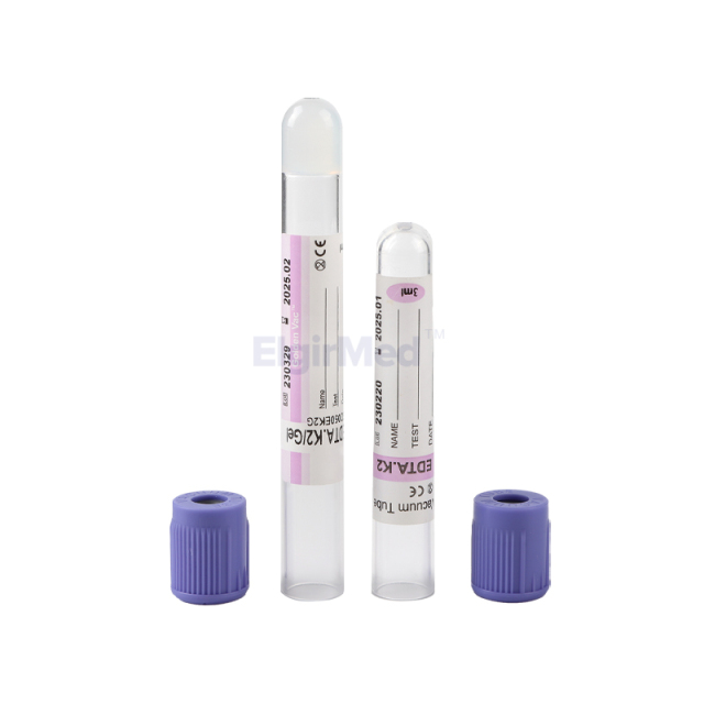 Purple Top Blood Collection Tube