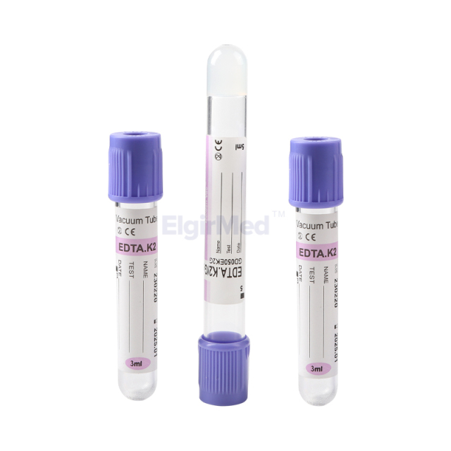 Purple Top Blood Collection Tube