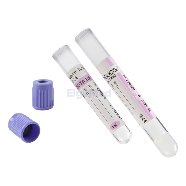 Purple Top Blood Collection Tube