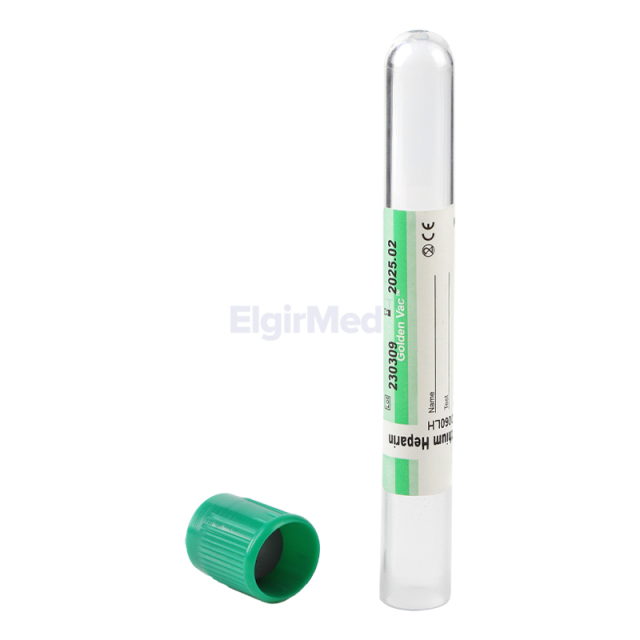 Blood Test Green Top Tube