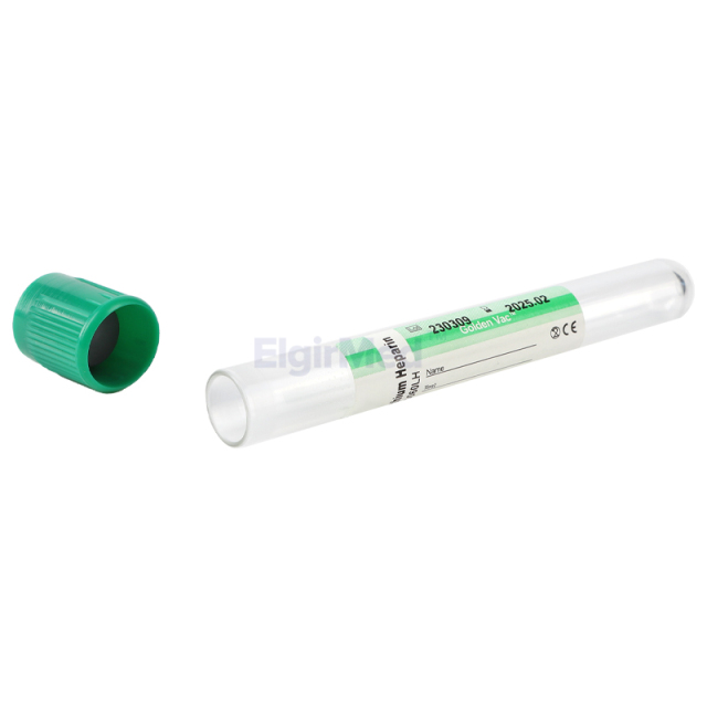 Blood Test Green Top Tube