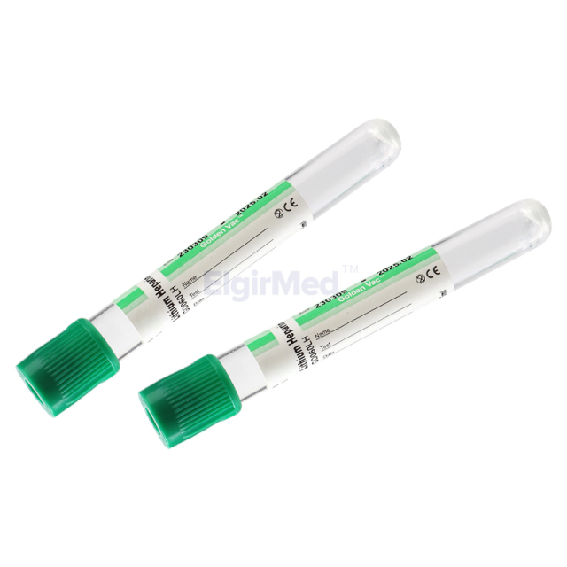 Blood Test Green Top Tube