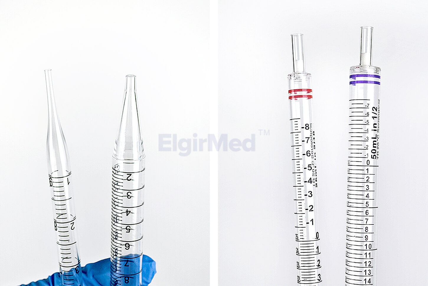 glass serological pipets