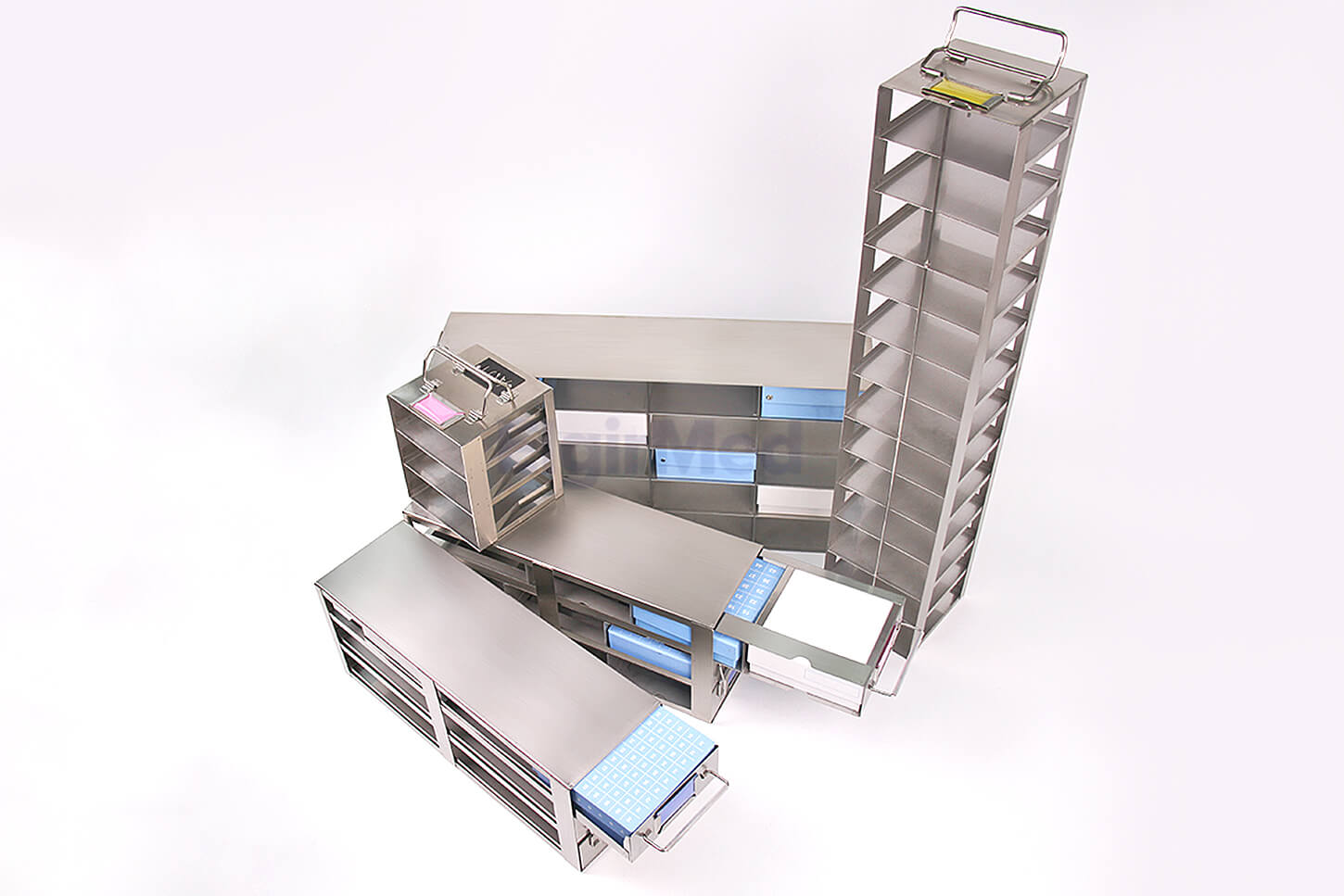 lab freezer racks