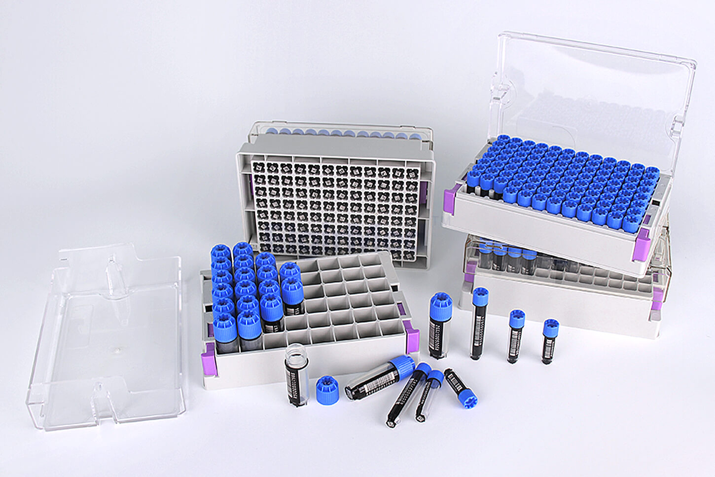 cryogenic vials for liquid nitrogen