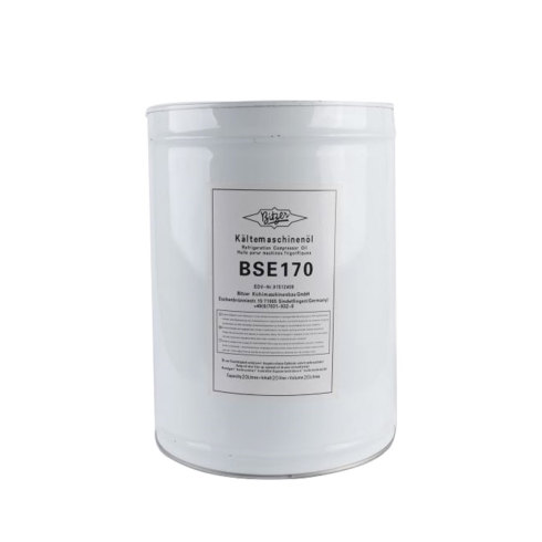 Bitzer screw compressor refrigeration oil application