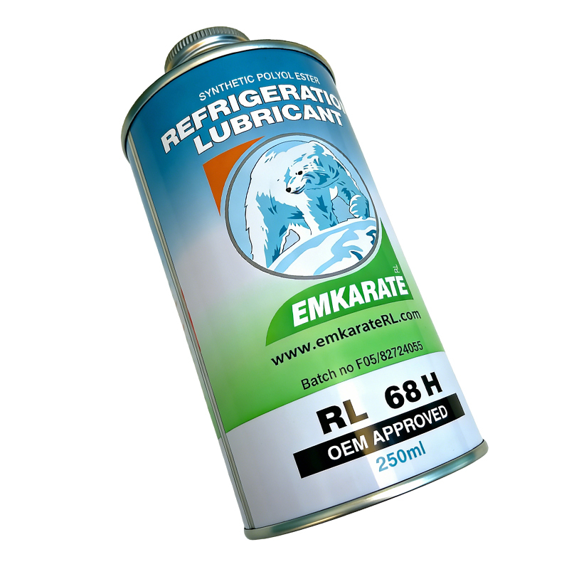 Emkarate RL68H Synthetic POE Refrigeration Oil ISO VG68 | For HFC/HFO Compressors, 1L-208L