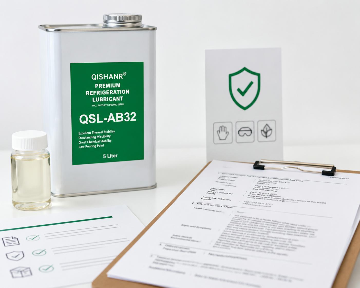 QISHANR MSDS document preview