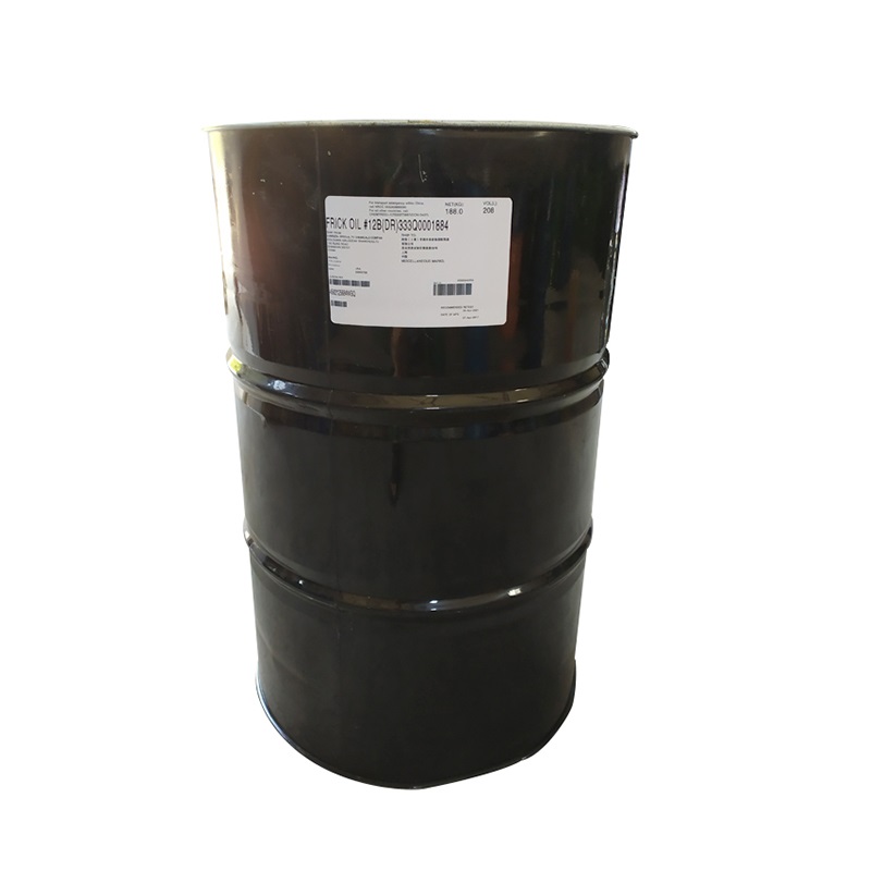 Frick PureOil #12B rear identification label