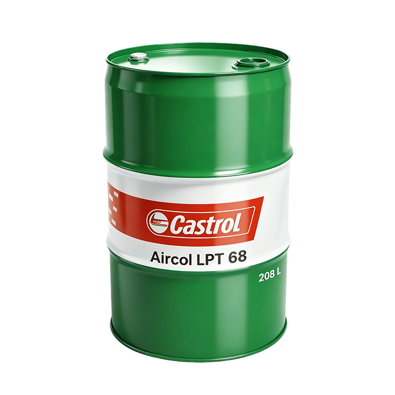 Castrol Aircol LPT 68 ISO VG 68 naphthenic refrigeration oil supplied in a 208 L drum
