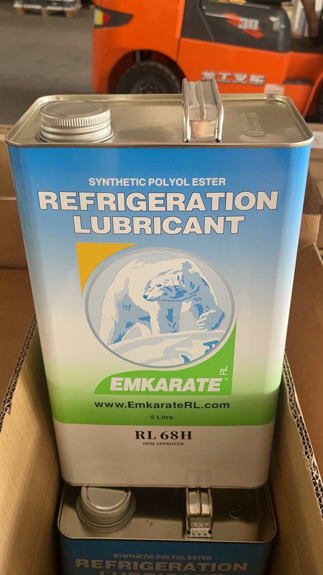 Emkarate RL68H Synthetic POE Refrigeration Oil ISO VG68 | For HFC/HFO Compressors, 1L-208L