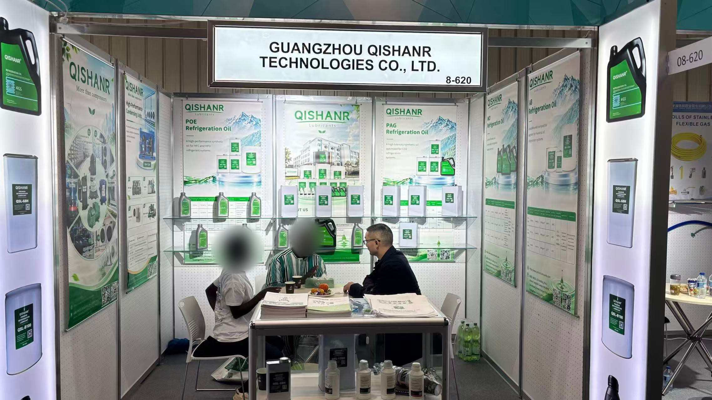 QISHANR booth 8-620 at Chillventa 2026 in Nuremberg