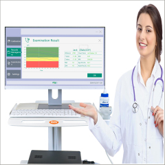 MJD-9000B / Portable ultrasound bone density detector with a cart