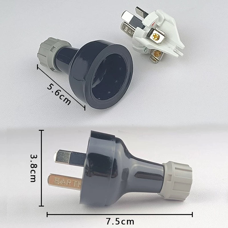 10A 250V Aussie Plug with Waterproof Featur