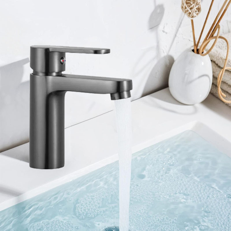 Brass Basin Mixer Tap Bathroom Countertop Vanity Sink Faucet Taps