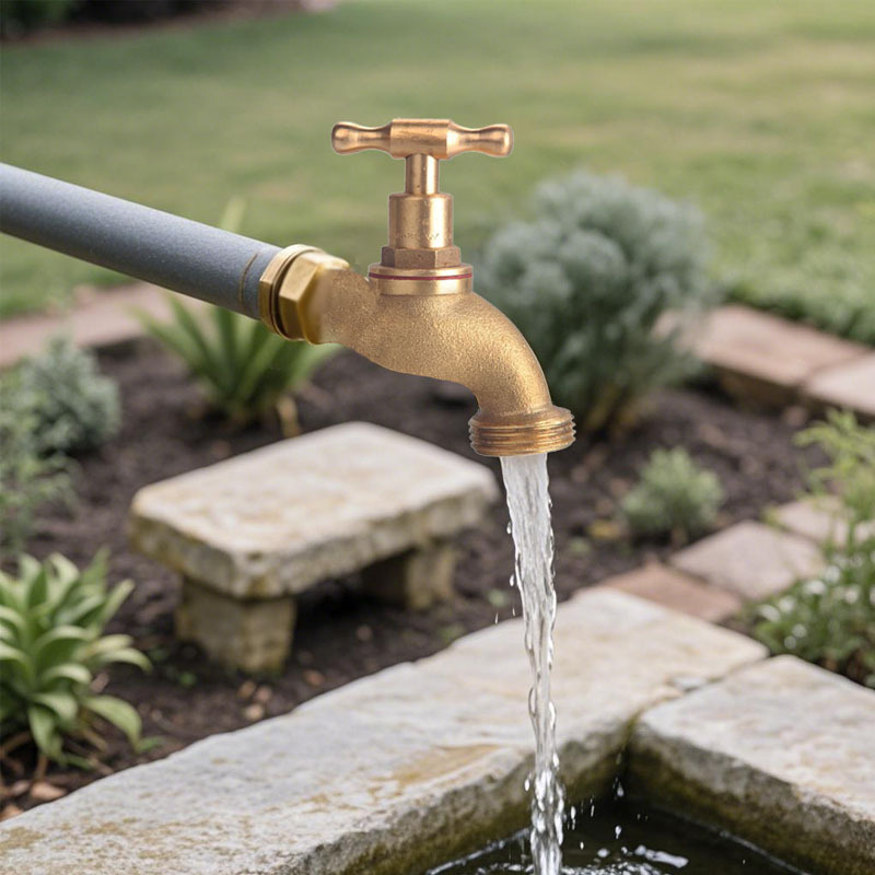 15mm Brass Male Garden Tap