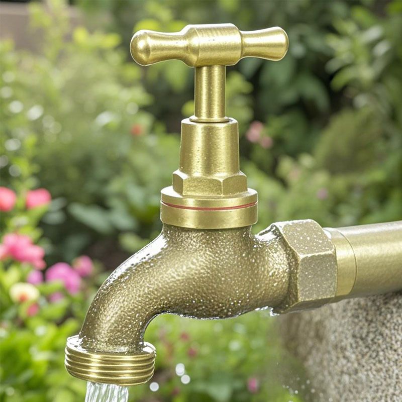 15mm Brass Female Garden Tap
