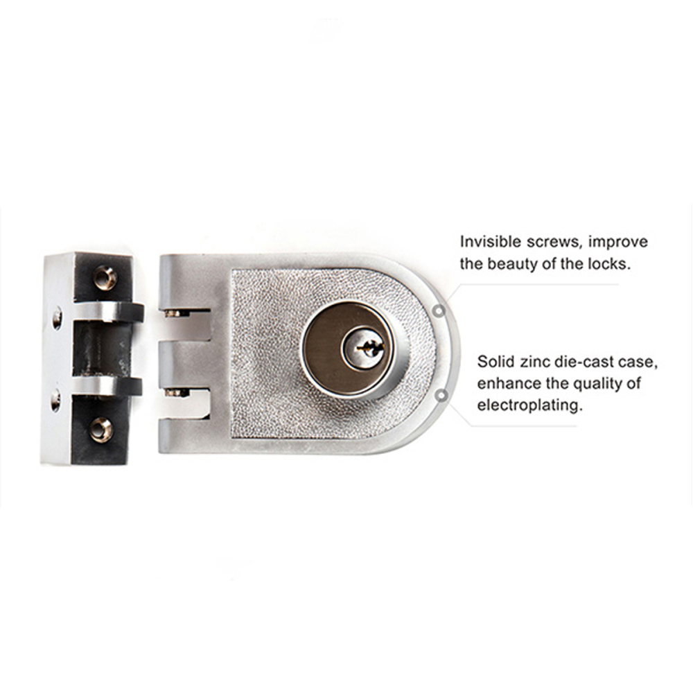 TABUBIL Chrome Plated Double Cylinder Deadlock