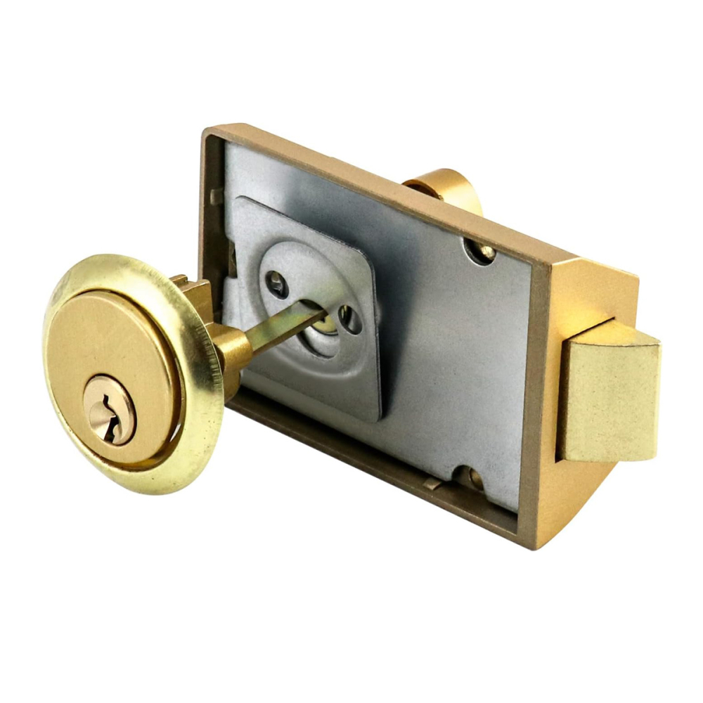 TABUBIL Night Latch Deadbolt Rim Lock