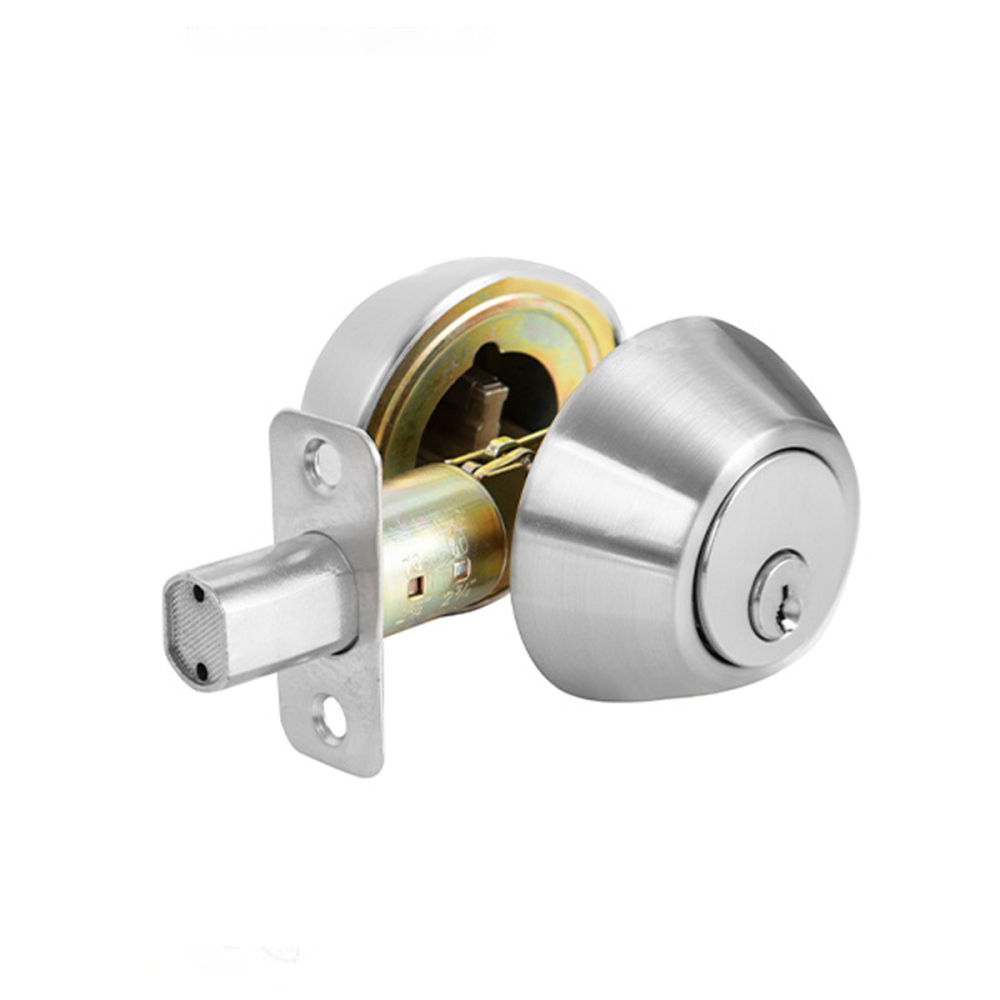 TABUBIL Brushed Nickel Double Cylinder Deadbolt