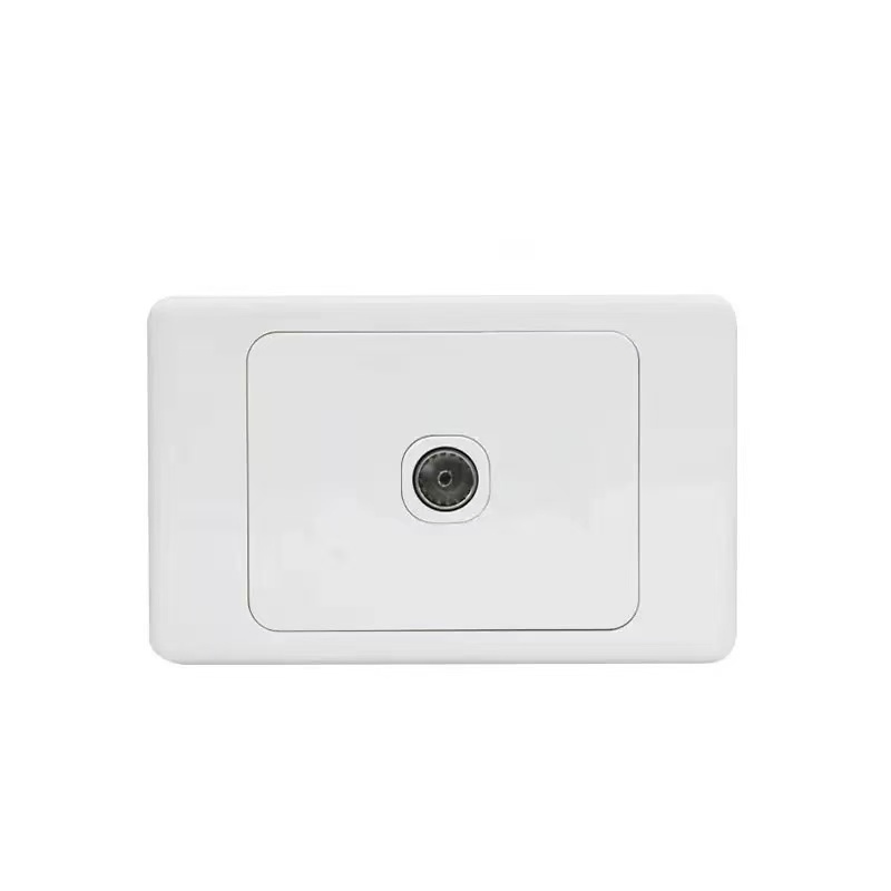 TABUBIL Australian CAT6 Network Cable Wall Plates White for Home Offices