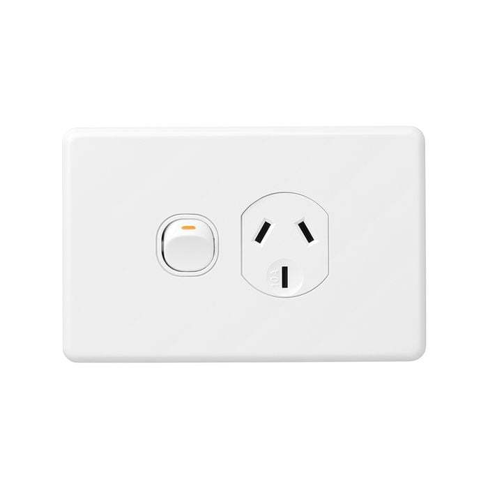 TABUBIL Double Power Point with Extra Switch Socket Outlet