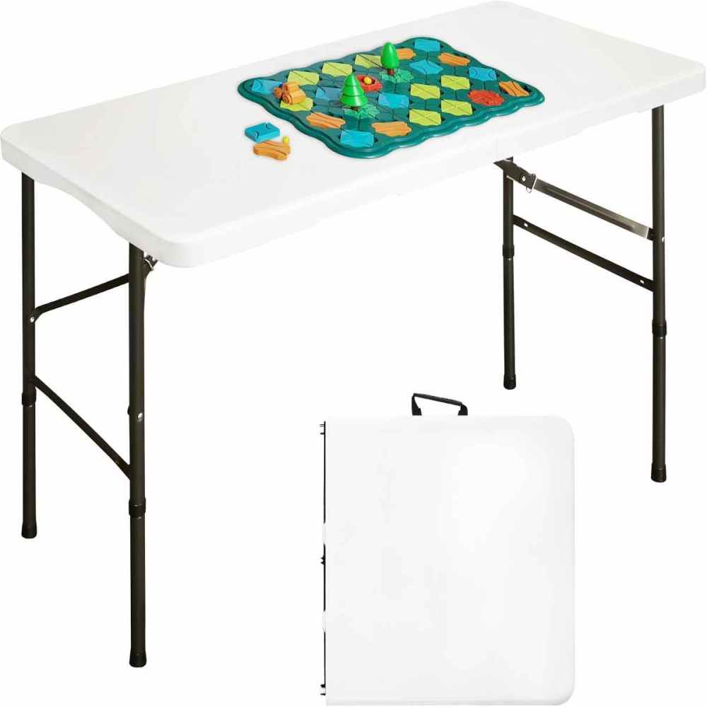TABUBIL 4ft Bi-Fold Blow Mould Trestle Table